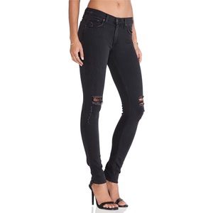RAG & BONE Skinny Soft Rock Jeans w/ Holes Grey 27